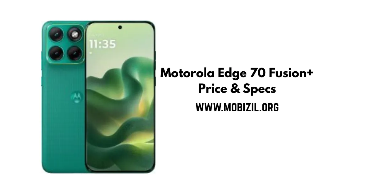 Motorola Edge 70 Fusion+